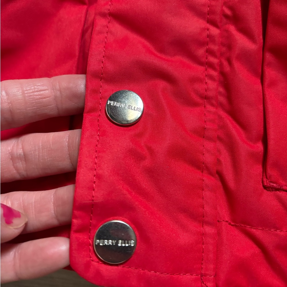 NWT Perry Ellis Boy Color-Blocked Hooded Jacket - Picture 3 of 10